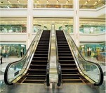 Escada rolante do shopping comercial de 30 graus