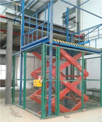 Hydraulic Scissor Wearhouse Cargo Lift Platform