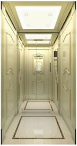 Elevador da Villa Luxuosa e Elegante